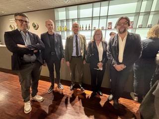 Anche il sindaco di Gallarate Andrea Cassani presente al Salone oggi