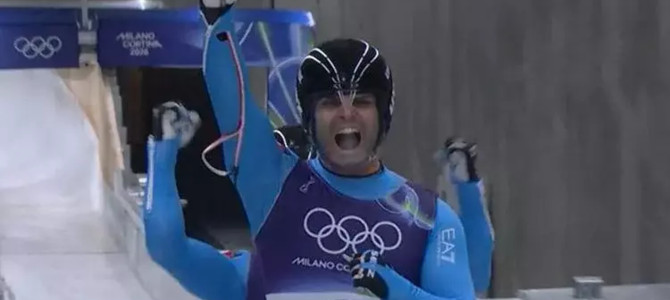 Emanuel Rieder e Simon Kainzwaldner (foto adnkronos)