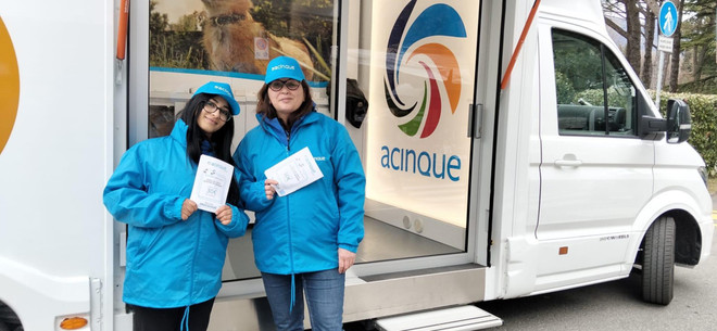 Acinque in viaggio per incontrare le sue comunità