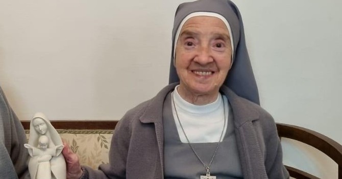 Marnate dice addio a suor Fortunata: «Per noi un prezioso esempio di fede, dedizione e servizio verso i più bisognosi»