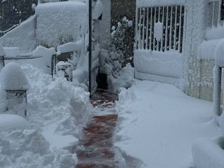 Questa un'altra immagine da cartolina postata dalla pagina Facebook dell'Albergo Ristorante Sacro Monte