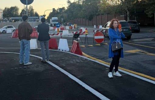 Rotatoria di viale Cadorna, al via i test sul traffico: «Ancora un po’ di pazienza» Rotatoria di viale Cadorna, al via i test sul traffico: «Ancora un po’ di pazienza»