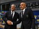 Gravina e Spalletti, non è finita bene (foto dal profilo Facebook ufficiale della Figc)