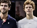A sinistra Roberto Marcora con un giovanissimo Jannik Sinner A sinistra Roberto Marcora con un giovanissimo Jannik Sinner