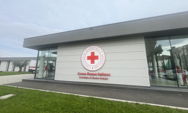 La nuova sede della Croce Rossa di Busto, oggetto della visita guidata della Famiglia Bustocca