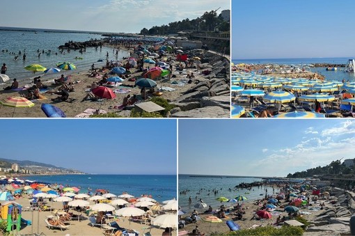 Caro vacanze? Sulla Riviera Ligure spiagge stracolme a tre giorni da Ferragosto