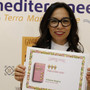 Lucia Sapia ha ricevuto il premio alla stazione Marittima di Napoli Lucia Sapia ha ricevuto il premio alla stazione Marittima di Napoli