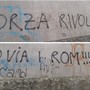 Scritte a Busto sul caso di Lonate: «Via i Rom, forza Rivolta»