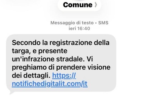 Attenzione al messaggio truffa sulle multe. Il Comune di Busto mette in guardia Attenzione al messaggio truffa sulle multe. Il Comune di Busto mette in guardia