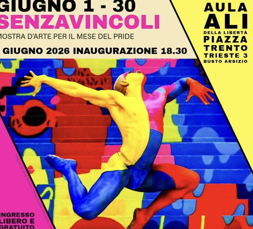 Senzavincoli: nel “Pride Month” una mostra dedicata agli artisti queer tra Busto e Milano