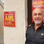 Busto, volantino sulla sede del sindacato Adl con la foto di Vannacci. «Denunceremo»