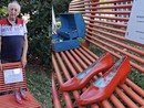 Il grazie di Giada Martucci va a Catone e Carabelli per essersi adoperati a ricreare la scarpetta rossa rubata Il grazie di Giada Martucci va a Catone e Carabelli per essersi adoperati a ricreare la scarpetta rossa rubata