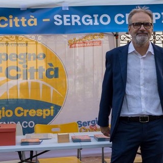 Sergio Crespi, candidato sindaco della lista civica "Impegno per la città" Sergio Crespi, candidato sindaco della lista civica "Impegno per la città"