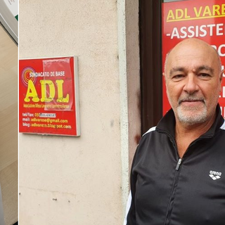 Busto, volantino sulla sede del sindacato Adl con la foto di Vannacci. «Denunceremo»
