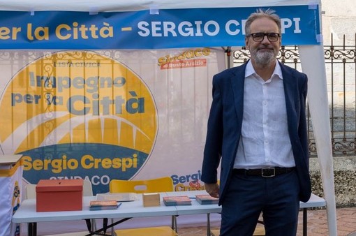 Sergio Crespi, candidato sindaco della lista civica "Impegno per la città"