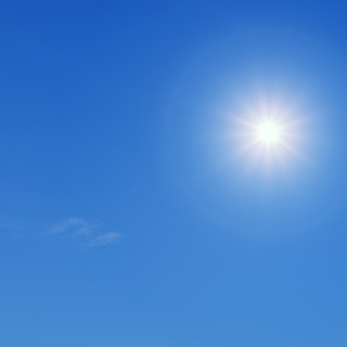 Weekend di sole e temperature attorno a 25 gradi. Da martedì possibili temporali