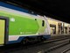 Un treno alla stazione di Busto Nord