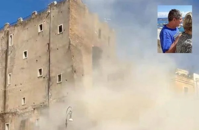Crollo Torre dei Conti, morto l’operaio: si indaga per omicidio e disastro colposi