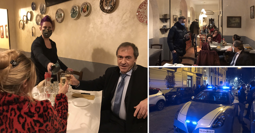Torino: la polizia ferma la cena “IoApro” e multa i clienti, lacrime per la titolare. “Questa è la nostra fine” [VIDEO e FOTO]