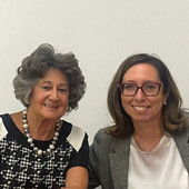 La presidente della Famiglia Bustocca Mariella Toia e la psicoterapeuta Chiara Massazza La presidente della Famiglia Bustocca Mariella Toia e la psicoterapeuta Chiara Massazza
