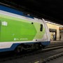 Un treno alla stazione di Busto Nord
