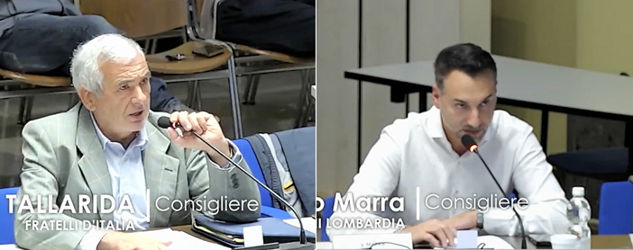 Da sinistra, Orazio Tallarida (FdI) e Vincenzo Marra (Lega)
