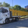 Trasporto eccezionale lungo 40 metri e pesante 42 tonnellate