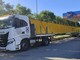 Trasporto eccezionale lungo 40 metri e pesante 42 tonnellate