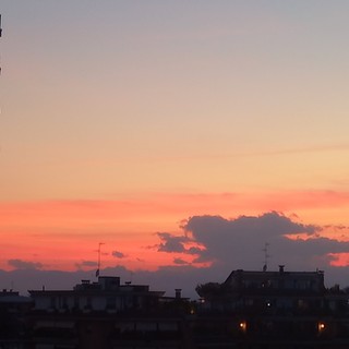 FOTO. Un tramonto di festa