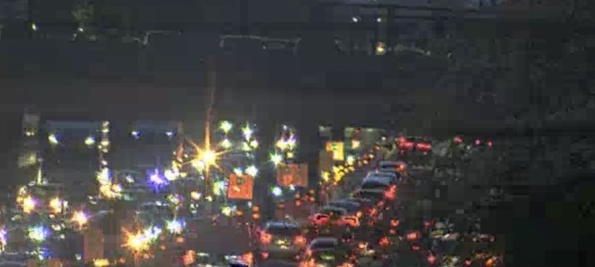 Immagine dalla webcam a Busto stasera Immagine dalla webcam a Busto stasera