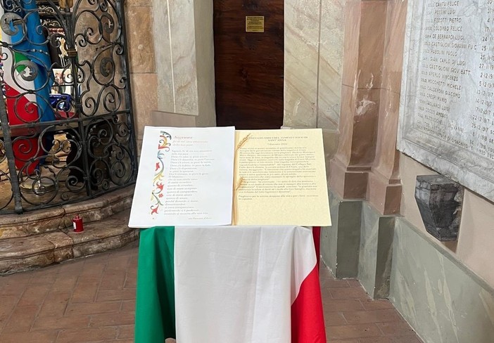 Tragedia di Crans-Montana, al tempio civico di Busto l'omaggio alle vittime