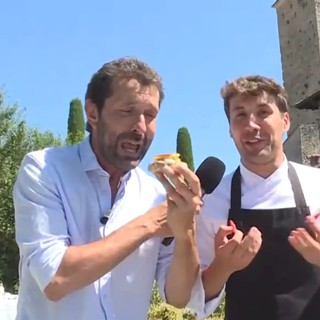 Marco Di Buono e Mirko Tassin (immagine tratta da &quot;Camper&quot;, programma di Rai Uno)