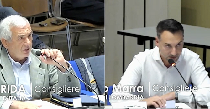 Da sinistra, Orazio Tallarida (FdI) e Vincenzo Marra (Lega) Da sinistra, Orazio Tallarida (FdI) e Vincenzo Marra (Lega)