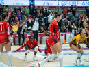 Uyba-Bergamo 3-2. La festa delle farfalle (foto Lega Pallavolo Serie A Femminile) Uyba-Bergamo 3-2. La festa delle farfalle (foto Lega Pallavolo Serie A Femminile)