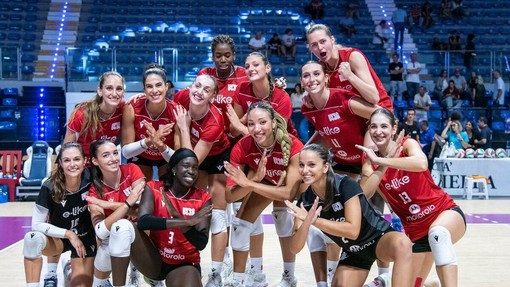 Uyba, rimonta e terzo posto al Trofeo Città di Biella Uyba, rimonta e terzo posto al Trofeo Città di Biella