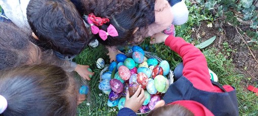 Scuola Bianca Garavaglia, esplode l’entusiasmo per la caccia alle uova