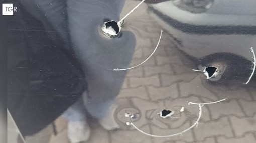 Le immagini diffuse dal servizio della Rai