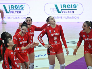 Conegliano-Uyba 3-1 (Foto Lega Volley Femminile) Conegliano-Uyba 3-1 (Foto Lega Volley Femminile)