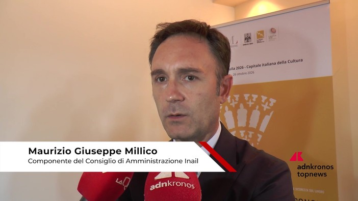 Millico (Inail): "Prevenzione e innovazione a tutela lavoratori" Millico (Inail): "Prevenzione e innovazione a tutela lavoratori"