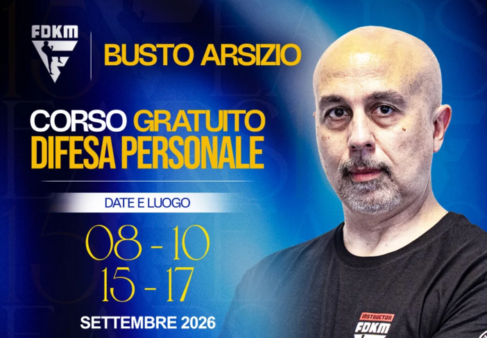 A Busto Arsizio quattro serate gratuite per imparare i primi strumenti di difesa personale A Busto Arsizio quattro serate gratuite per imparare i primi strumenti di difesa personale