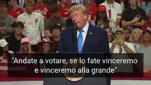 "Andate a votare e glielo mettiamo nel c...", Trump e il messaggio choc al comizio