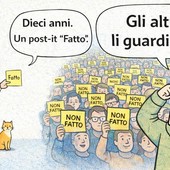 Un post-it tira l'altro: Loschiavo replica ad Antonelli