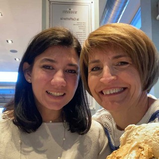 Noemi Pierobon (a destra) con Valentina Bottini