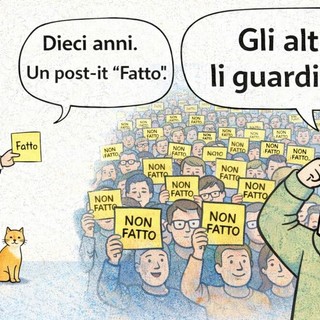 Un post-it tira l'altro: Loschiavo replica ad Antonelli