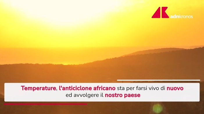 Torna l'anticiclone africano: in arrivo un'ondata di caldo record