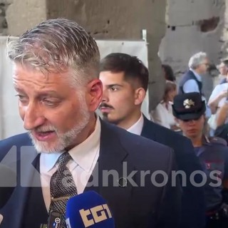 Operaio morto al Colosseo, Giuli: "Non si ripeta mai più quello che è successo" Operaio morto al Colosseo, Giuli: "Non si ripeta mai più quello che è successo"