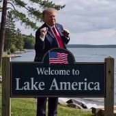 Lago Ontario, è guerra a colpi di cartelli tra Trump e il premier Doug Ford Lago Ontario, è guerra a colpi di cartelli tra Trump e il premier Doug Ford