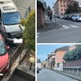 L'incidente di dieci giorni fa, l'incrocio con via Pindemonte e il tratto della strada verso viale Virgilio