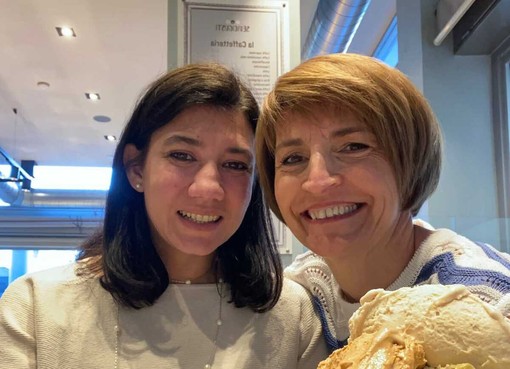 Noemi Pierobon (a destra) con Valentina Bottini Noemi Pierobon (a destra) con Valentina Bottini