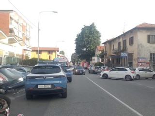 I soccorsi in viale Borri